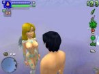 Naked chick talking to a horny man